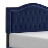 5. "Pixie 54" Double Bed in Blue - Perfect Blend of Style and Functionality"