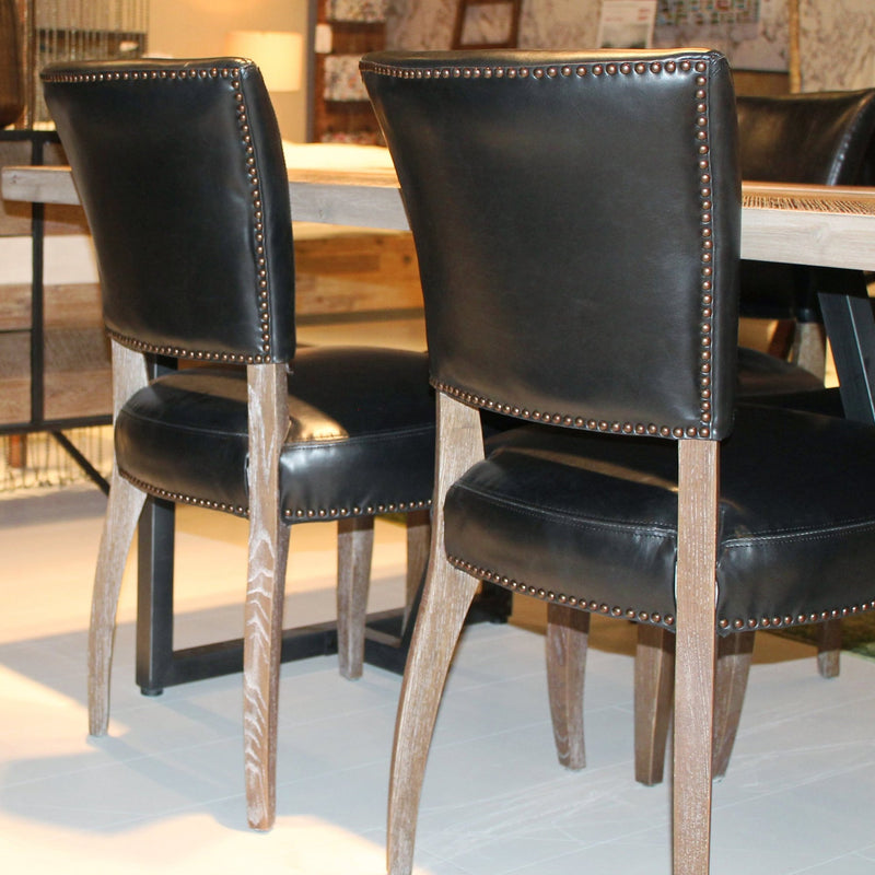 11. Luther Dining Chair - Black suitable for both residential and commercial use