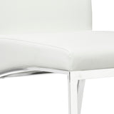 3. "K-Chair in White Leatherette - Stylish and versatile office furniture"