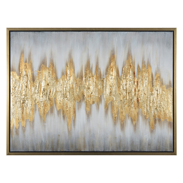 1. "XC-6631B Wall Art - Abstract Landscape Canvas Print"