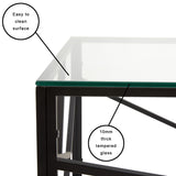 4. "Carole Coffee Table: Black Frame - Versatile piece that complements any decor"