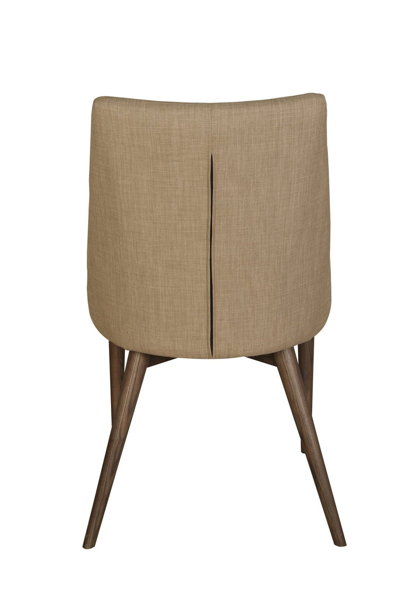 5. "Versatile Fritz Side Dining Chair – Beige suitable for various interior styles"