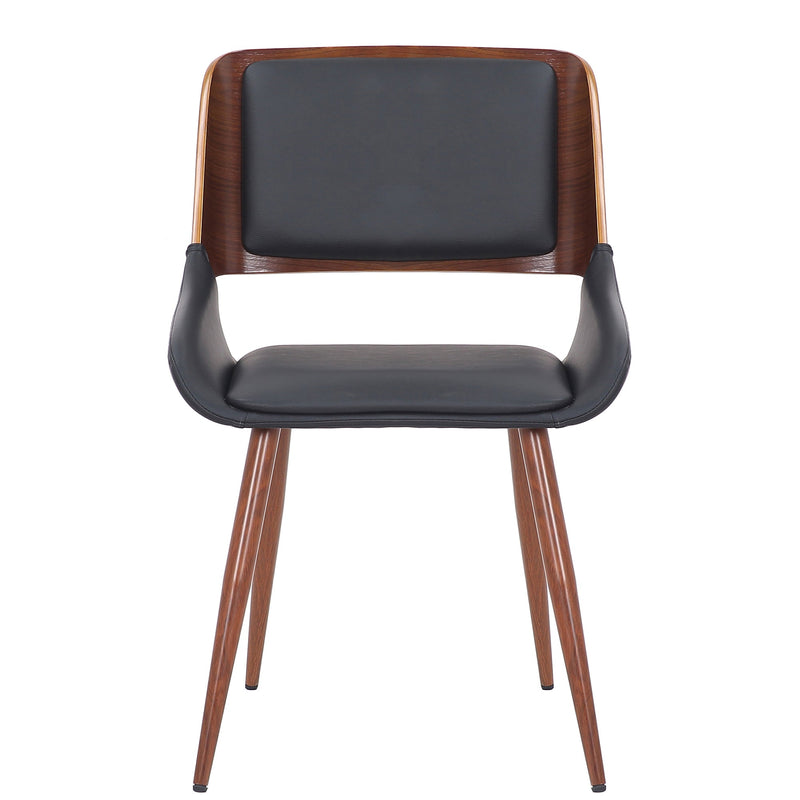 4. "Metal and Wood Hudson Dining Chair - A perfect blend of industrial and rustic elements"