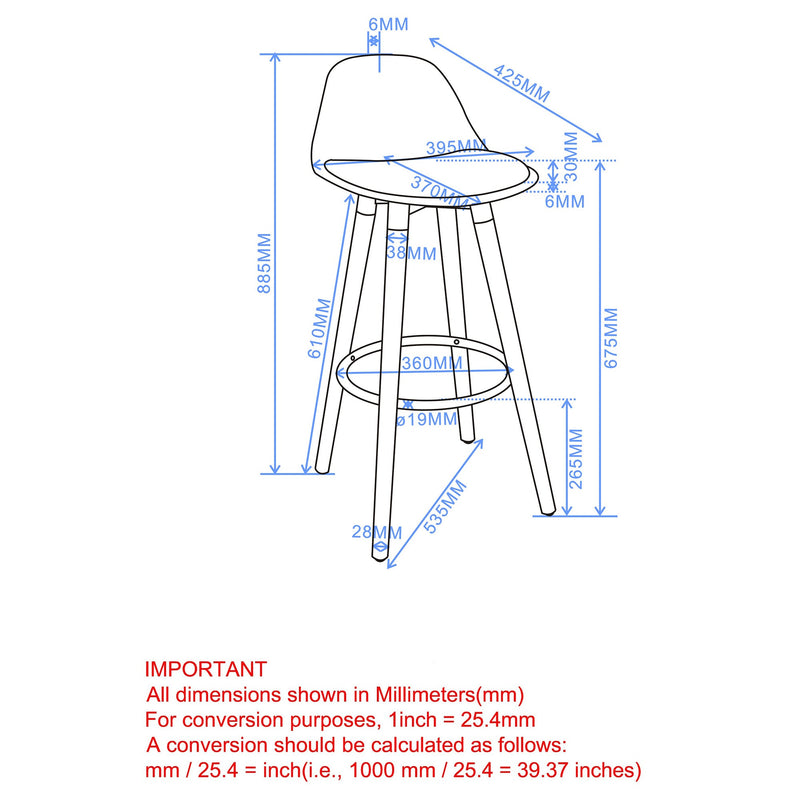 8. "White and Natural Barstools - Create a welcoming atmosphere in your home with the Diablo 26" set"