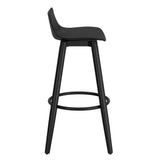 4. "Comfortable Rango 26" Counter Stool, Set of 2, in Black - Perfect for long conversations"