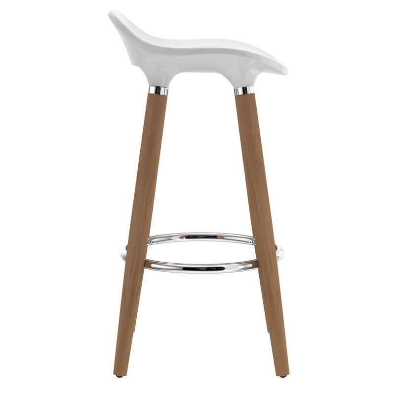 5. "Trex 26" Counter Stool, Set of 2 - Sleek Design for Contemporary Interiors"