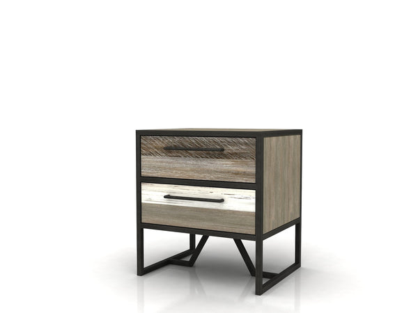 1. "Metro Havana Nightstand with spacious storage drawers and elegant design"