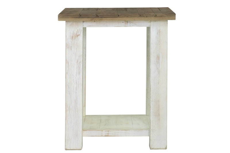 2. "Versatile Provence Side Table for Living Room or Bedroom"