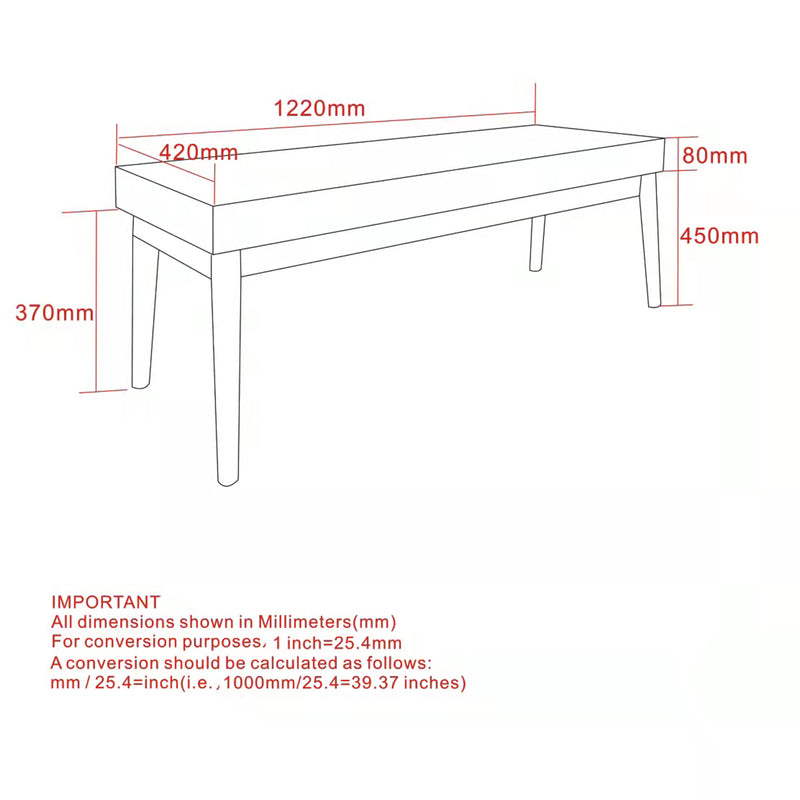 8. "Contemporary cream and black bench with unique pebble motif"