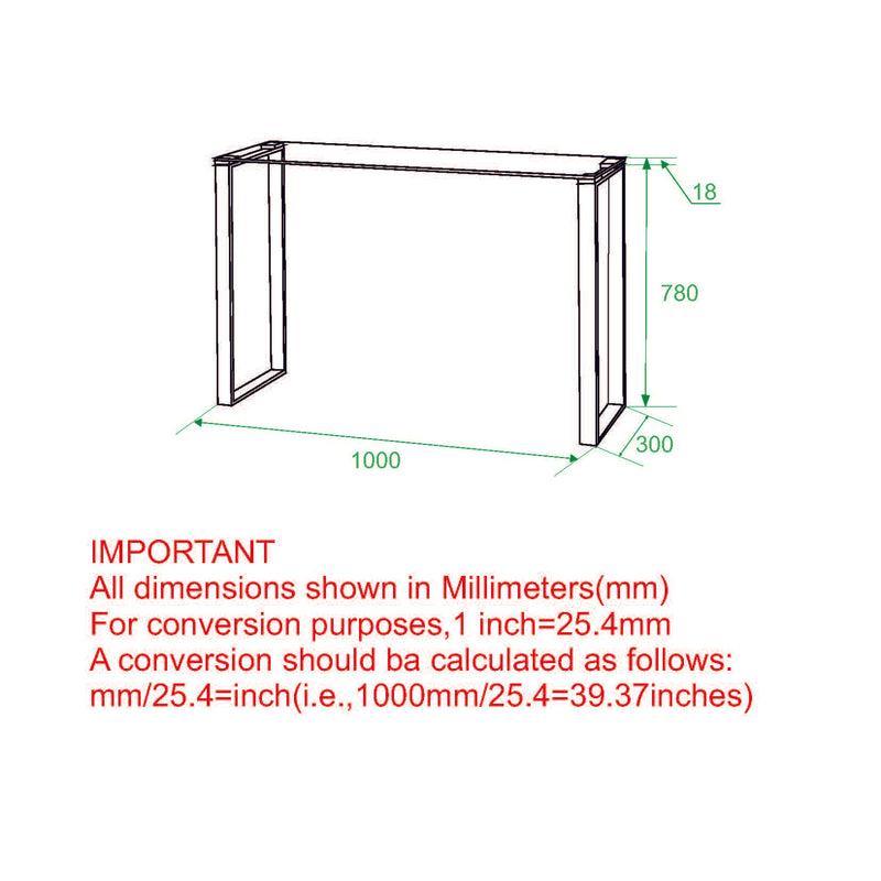 8. "Silver Console/Desk by Zevon - Create a productive and organized workspace"