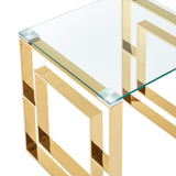 5. "Gold Eros Desk - Functional and elegant workstation"