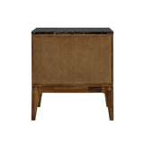 6. "Allure Nightstand with durable construction and smooth gliding drawers"