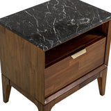 8. "Allure Nightstand with a compact size perfect for small spaces"