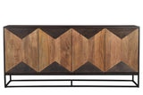 3. Stylish Illusion Sideboard with a contemporary touch