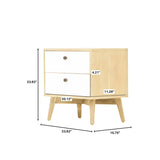 3. "Sturdy Ava Nightstand with durable construction"