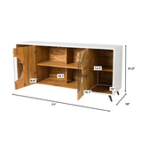 3. "Functional Casablanca Sideboard with adjustable shelves and spacious drawers"