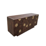 7. "Stylish Bailey Sideboard - Cocoa Brown for showcasing your decor"