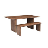 7. "Dallas Dining Bench with Storage - Maximize space with hidden storage compartments"