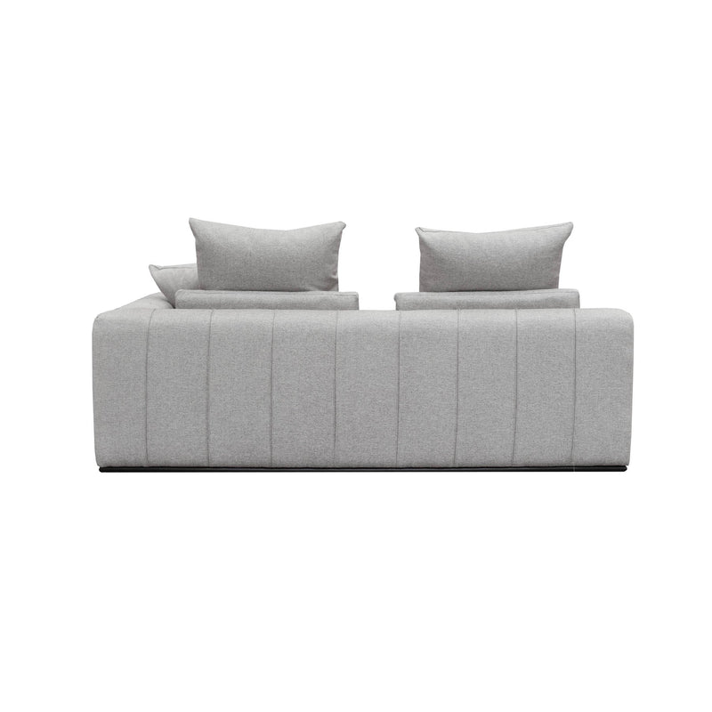 4. "Sullivan Sectional Rhf Sofa - Alba Stone for spacious interiors"