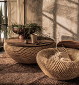 3. "Stylish D-Bodhi Wave Coffee Table - Natural, crafted with sustainable materials"