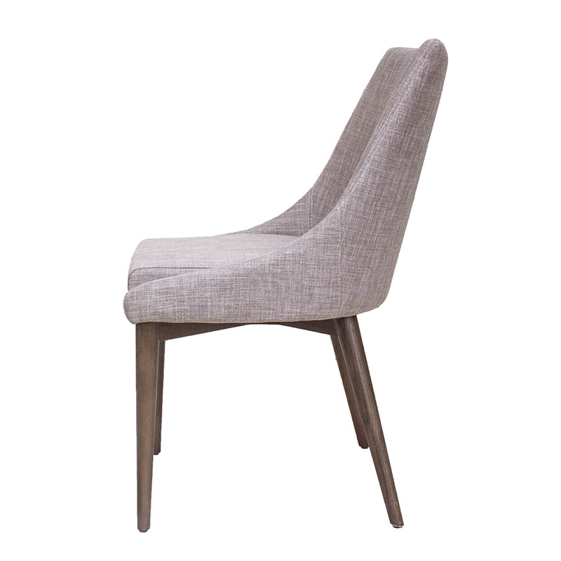 3. "Fritz Side Dining Chair - Light Grey: Sturdy construction for long-lasting durability"