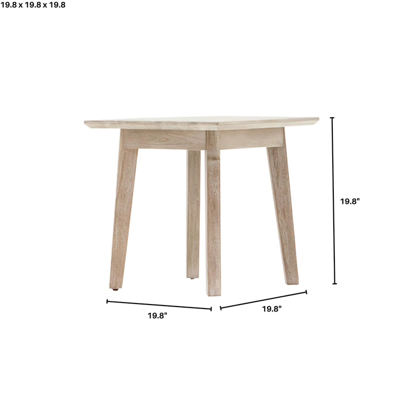 5. "Functional Gia Side Table with a convenient built-in drawer"