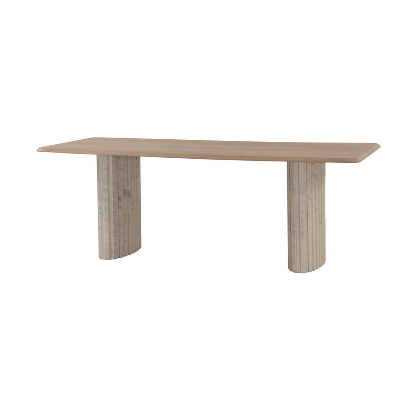 1. "Hedron Dining Table in sleek modern design"