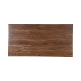 6. Brown Kenzo Dining Table 71” - adds warmth to your dining space