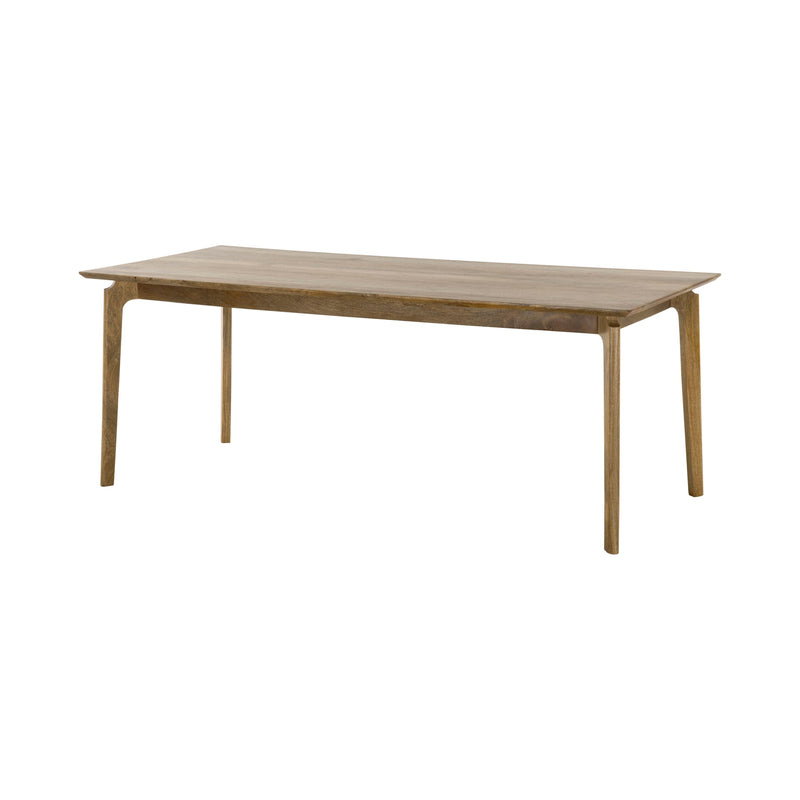 1. Kenzo Dining Table Large 84” – Natural with spacious seating