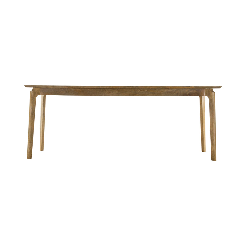 2. Natural wood Kenzo Dining Table Large 84” – perfect for family gatherings