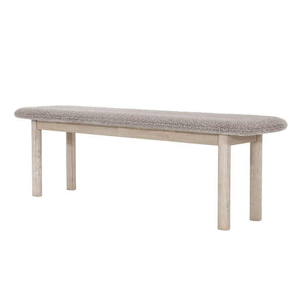 1. "Oasis Bench - Oatmeal: A comfortable seating solution for your outdoor oasis"