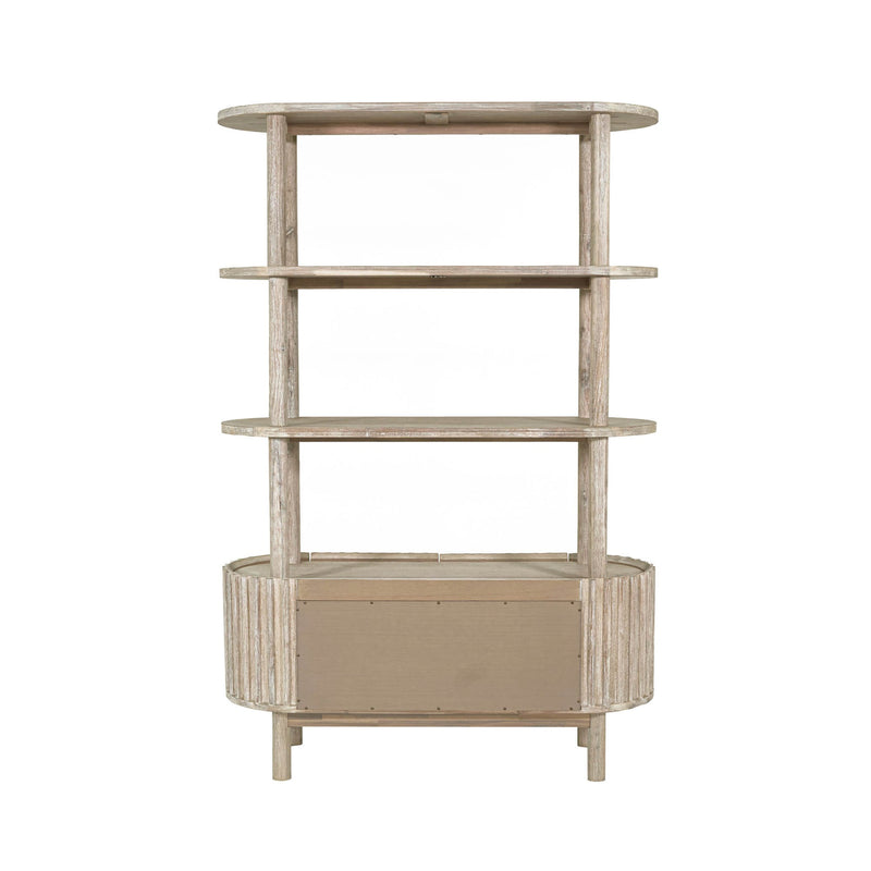 8. "Compact and practical bookshelf with a small footprint, ideal for small spaces"