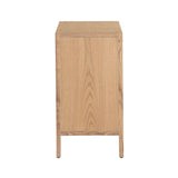 5. "Stylish rattan small sideboard - ideal for modern interiors"