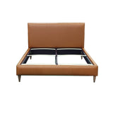 2. "Pisa Queen Bed - Stylish and durable frame with ample storage space underneath"