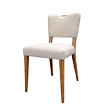 1. "Luella Dining Chair - Sandy Beige/Cool Brown Legs: Elegant and comfortable seating option for your dining room"