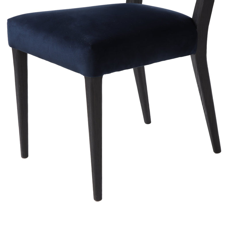 7. "Luella Dining Chair with plush cushioning for added support"