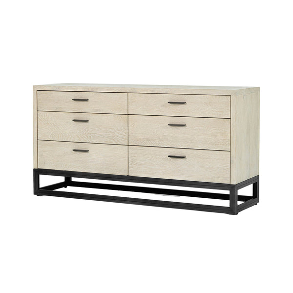 1. "Starlight 6 Drawer Dresser with spacious storage"