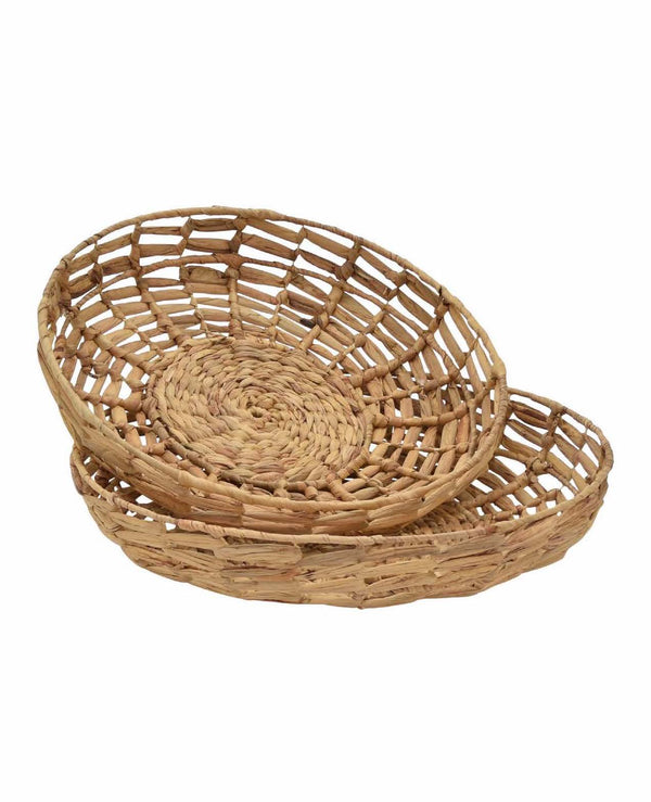 Wicker Round Tray