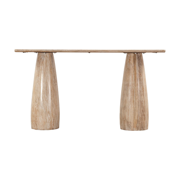 2. "Elegant Truffle Console Table for modern interiors"