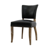 1. Luther Dining Chair - Black with sleek design and comfortable seating