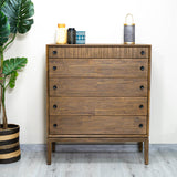 12. "Image of West Chest 5 Drawers - Functional and Aesthetically Pleasing Furniture Piece"